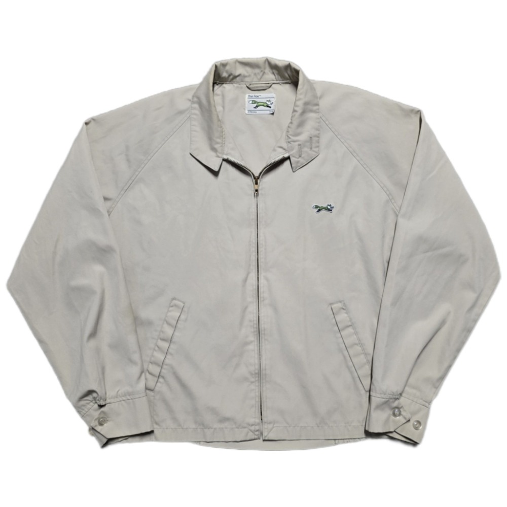 Vintage JCPenney The Fox Harrington Jacket Men's Large Beige 80s